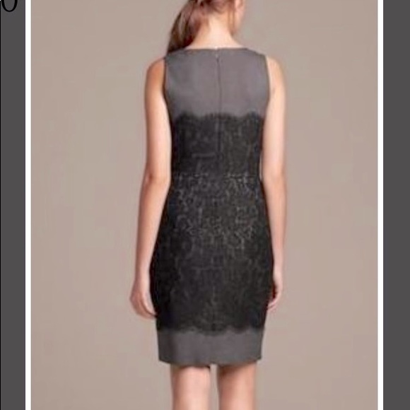 *SOLD* Banana Republic Lace Overlay Sheath Dress - Picture 3 of 10